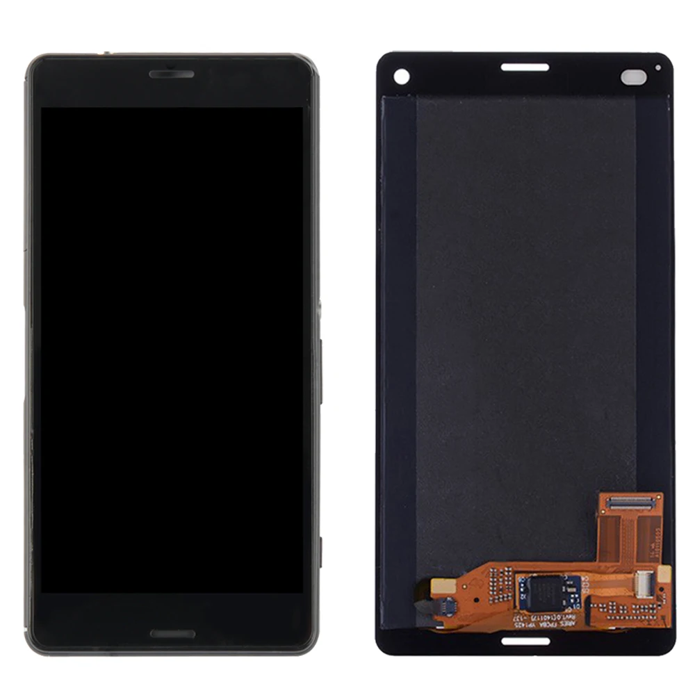 ЖК-дисплей 4 6 &quotдля SONY Xperia Z3 Compact сменный сенсорный экран с рамкой для Mini D5803 D5833