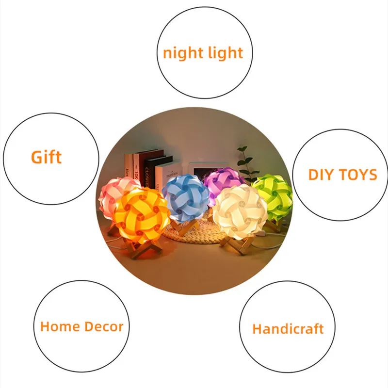 Светодиодный ночсветильник 3D сделай сам настольная лампа с USB акриловая