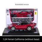 Модель автомобиля Maisto 1:24 Ferrari California в сборе сделай сам, литье под давлением, новая коллекция игрушек для мальчиков