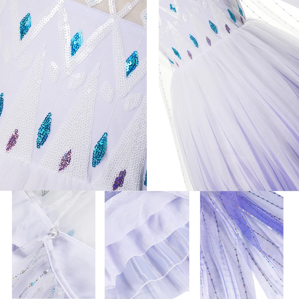 Вечернее женское платье для рождественской вечеривечерние Снежной Королевы 2