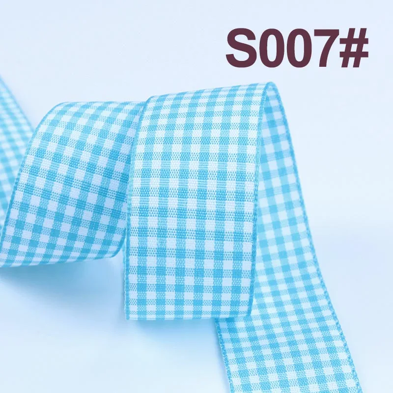 5 ярдов/рулон ленты в шотландскую клетку корсажная лента для упаковки подарков