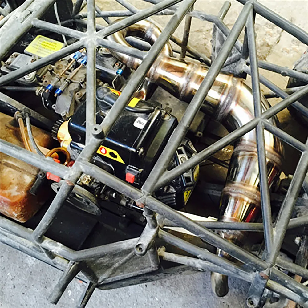 1 шт. универсальная выхлопная труба для автомобиля детской модели 5IVE-T запчасти