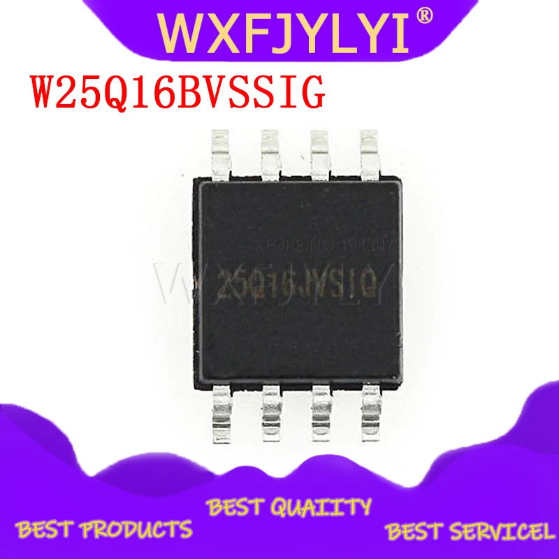 10 шт. W25Q16BVSSIG SOP8 W25Q16 25Q16BVSIG SMD W25Q16BVSIG SOP 8 новый и оригинальный IC|sop-8| |
