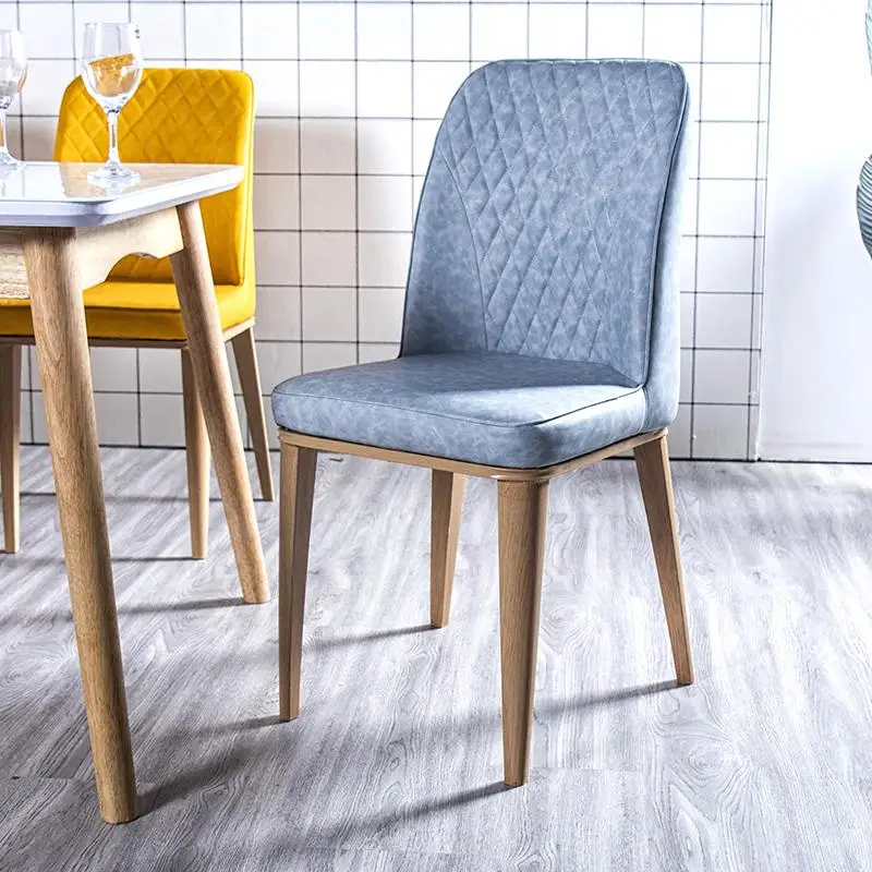 Деревянный стул на спинку кресла простой светильник роскошный сетчатый красный