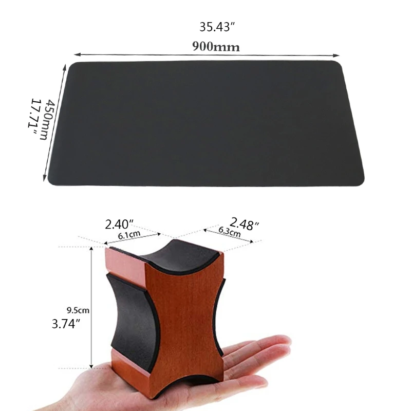 

Music Instrument Work Mat and Protective Neck Body Head Rest & Cradle Cube Neck Support Pad Tools/Accessories