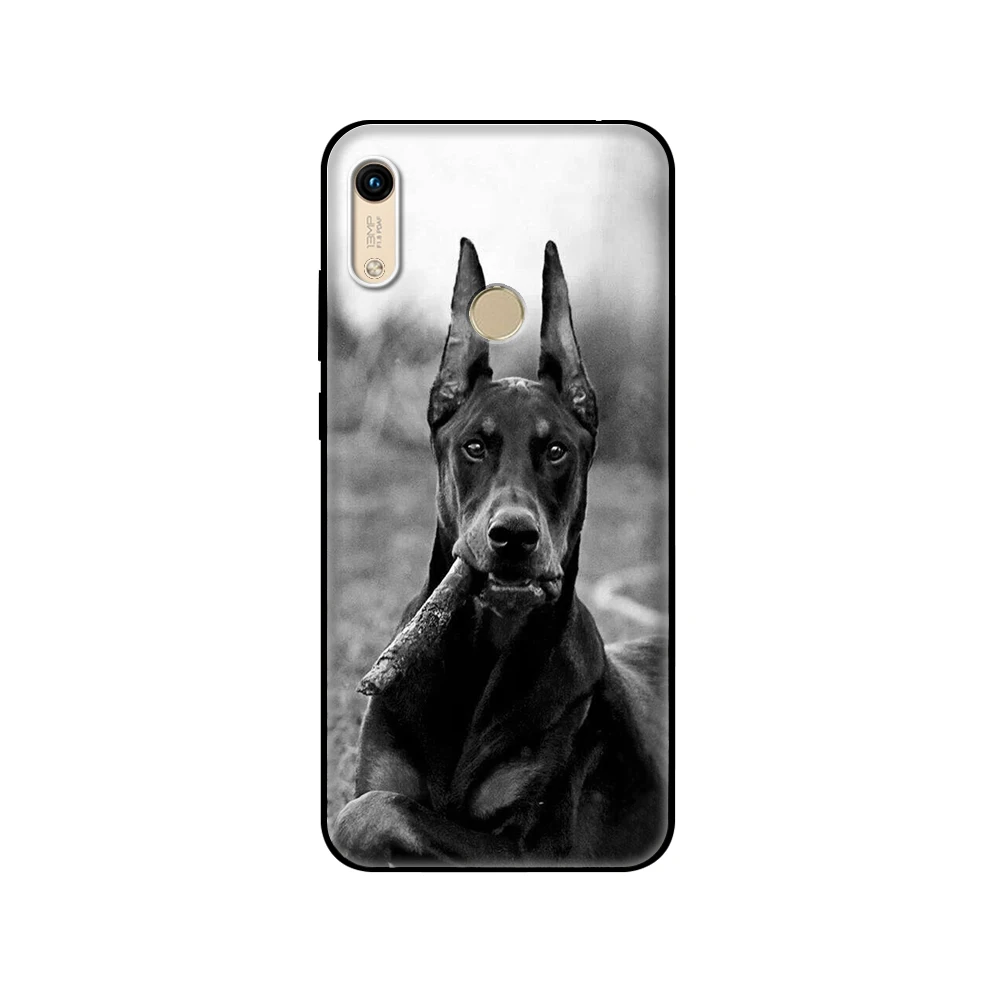 Флейта для Honor 8a Prime 8s 9 10X Lite 9A 9C 9X Premium Pro 9S милый чехол с таксой флейта