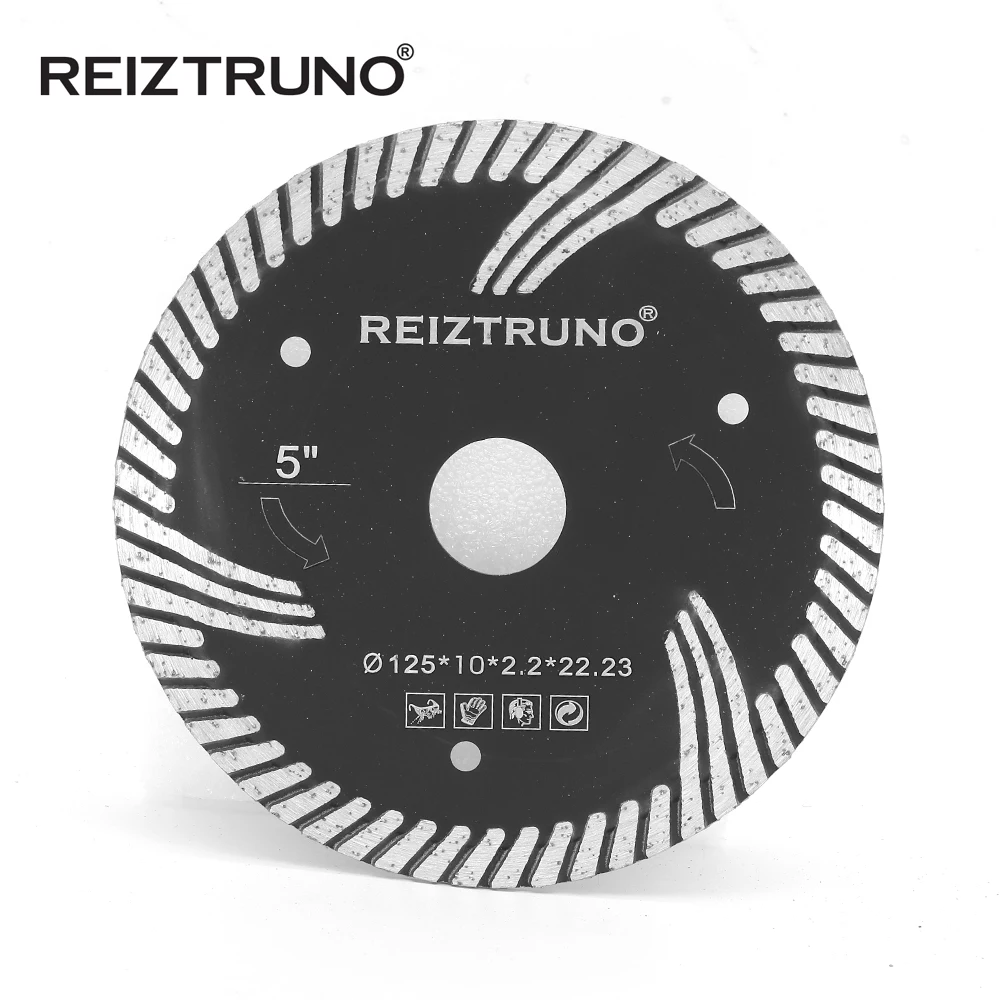Reiztruno 5 &quot камень циркулярная пила Лезвие t сегментированные 125 мм алмазные лезвия