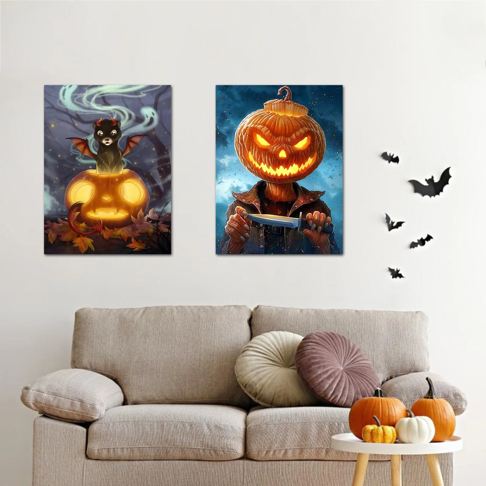 Украшение для хэллоуивечерние 5D алмазная точка полноразмерная картина