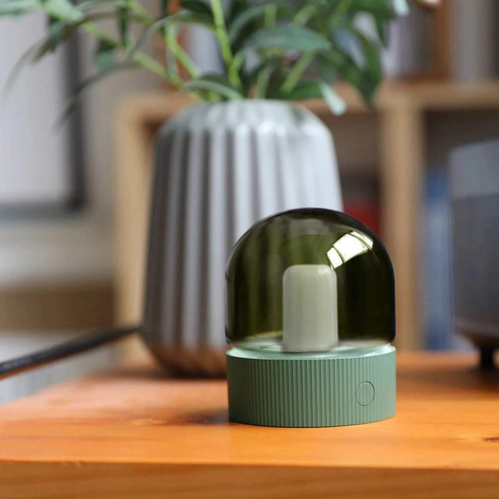 Винтажный стеклянный ночник с USB-зарядкой Ностальгический Настольный