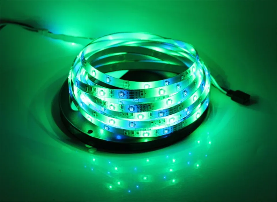 5 м/лот водонепроницаемый цветных(RGB) светодиодных лент светильник 2835 AC/DC 12V 24V 60/120/180/240 светодиодов/M Fiexble с подсветкой светильник Светодиодная лента тесьма домашняя декорационная лампа