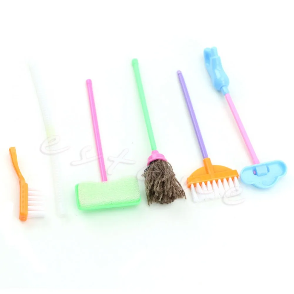 

9Pcs/Set Home Furniture Furnishing Cleaning Cleaner Kit For Doll House Wholesale