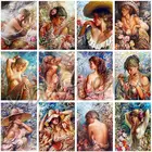 Алмазная 5D картина Xaviera с привлекательной девушкой, полноразмерная вышивка, портрет сексуальной девушки, стразы, вышивка крестиком