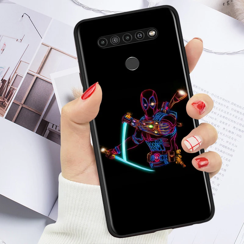 

Marvel Deadpool For LG K92 K42 K22 K71 K61 K51S K41S K30 K20 2019 Q60 V60 V50 S V40 V30 G8S G8 X ThinQ Phone Case