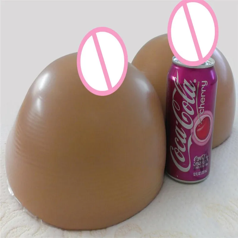 New 6000g Huge Silicone Breast Forms Suntan False Big Breast for Crossdresser Transgender Enhancer Drag Queen Mastectomy Shemale