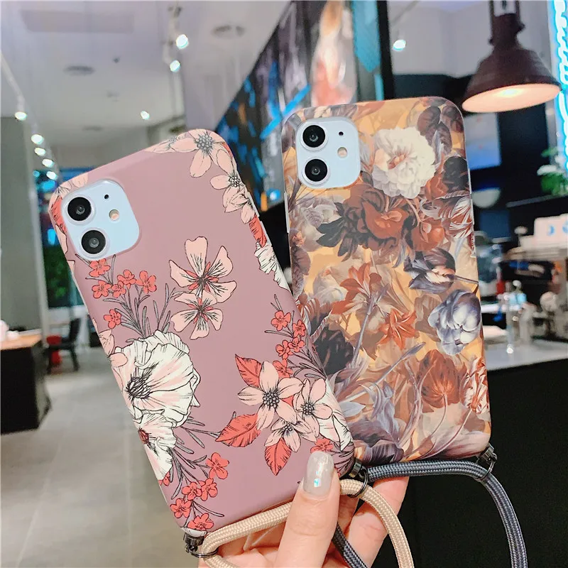 Чехол для телефона с цветами iphone 11 pro max X XS MAX XR 7 8plus 6 6s plus мягкие силиконовые IMD