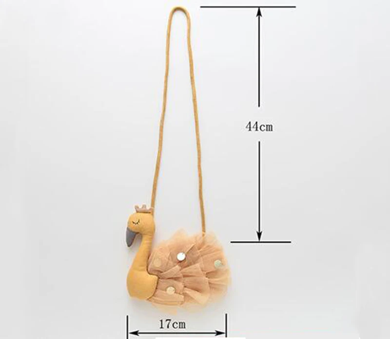 Новинка 2019 Корейская версия детской сумки в виде лебедя милый модный кошелек для