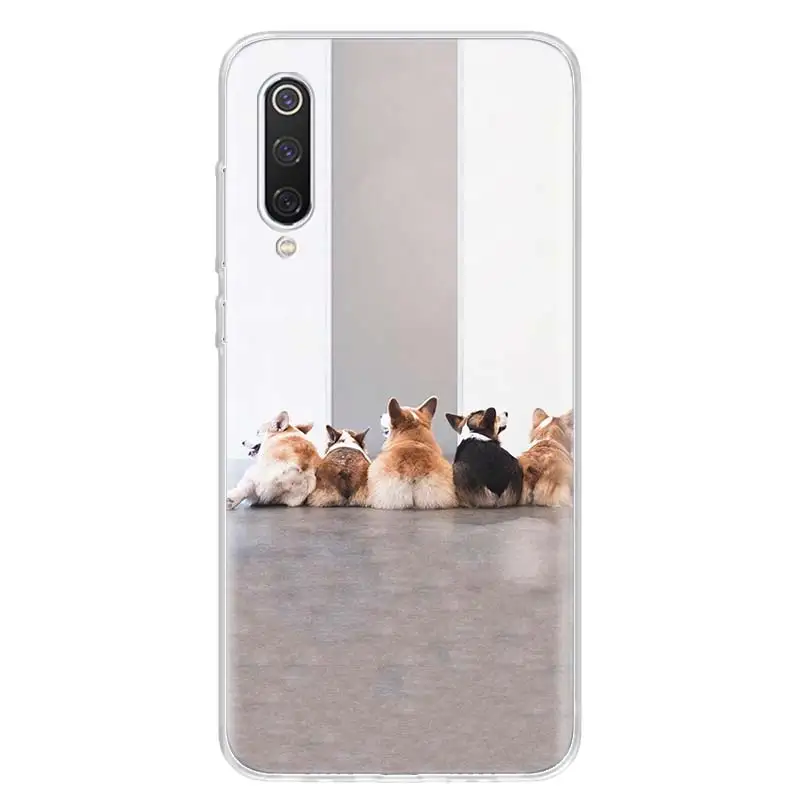 Милый чехол для телефона Corgi Dog Xiaomi Redmi Note 9S 8T 8 7 8A 7A 6A 4X S2 MI 10 9 CC9 Lite F1 Pro Модный