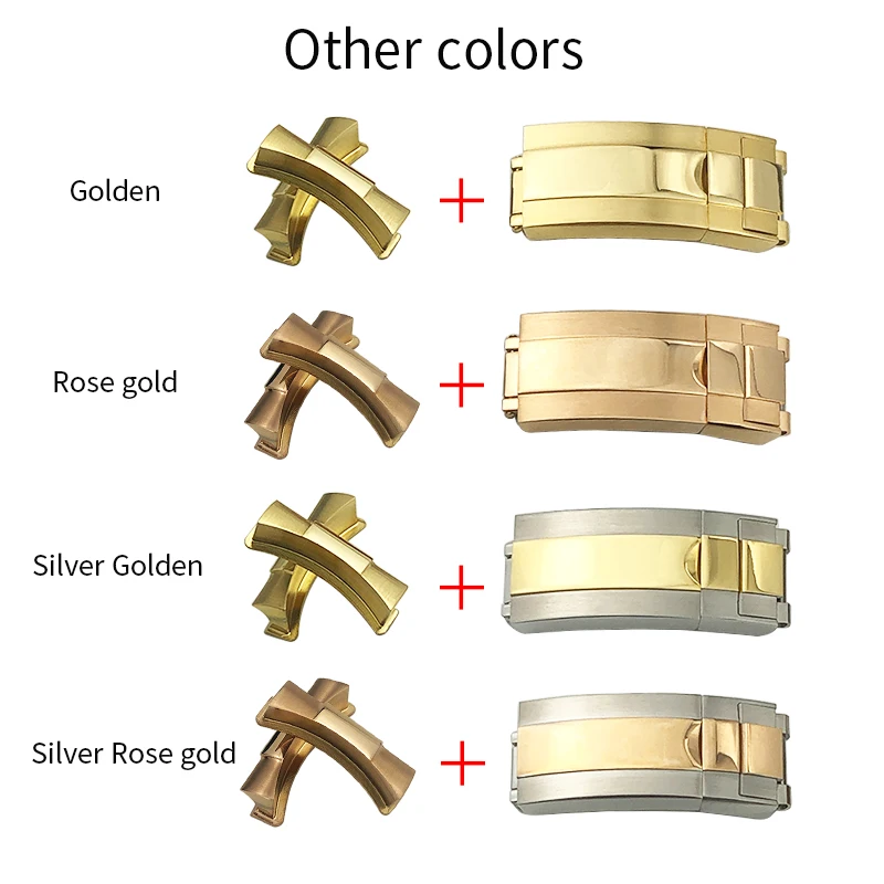 Металлический резиновый ремешок для часов с изогнутым концом 20 мм подходит Rolex GMT