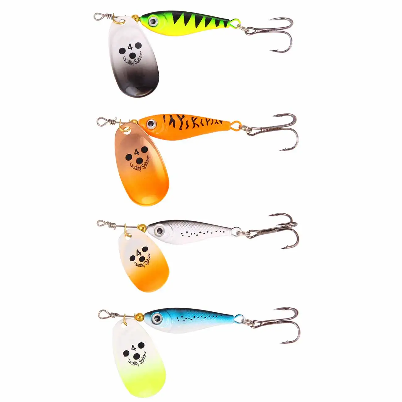 

1PC Rotating Metal Spinner Fishing Lures Artificial Hard Bait Crap Bass Fishing Tackle Fishing Tackle Artificial Hard Bait