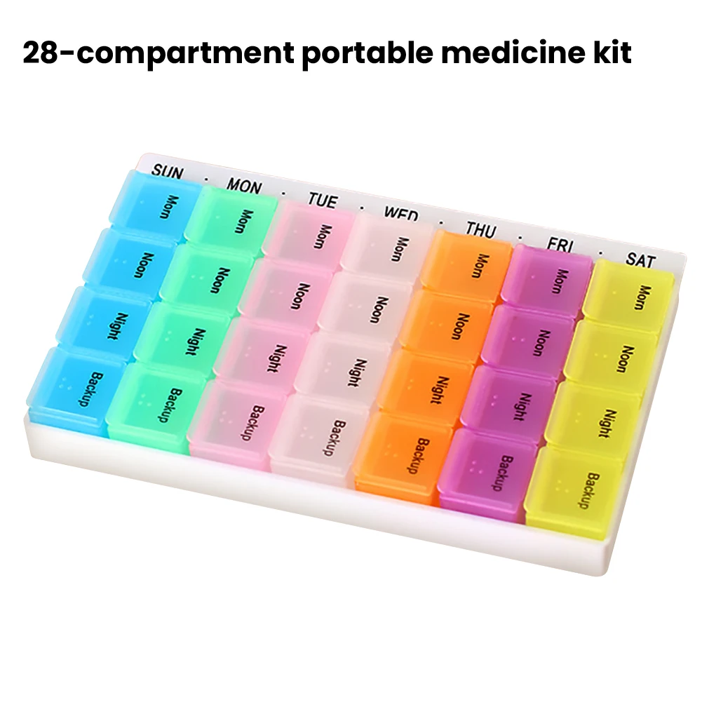 

Creative 28 Plastic Jewelry Beads Storage Box Adjustable Container Case Diamond Embroidery Craft Organizer Pill Holder Storage