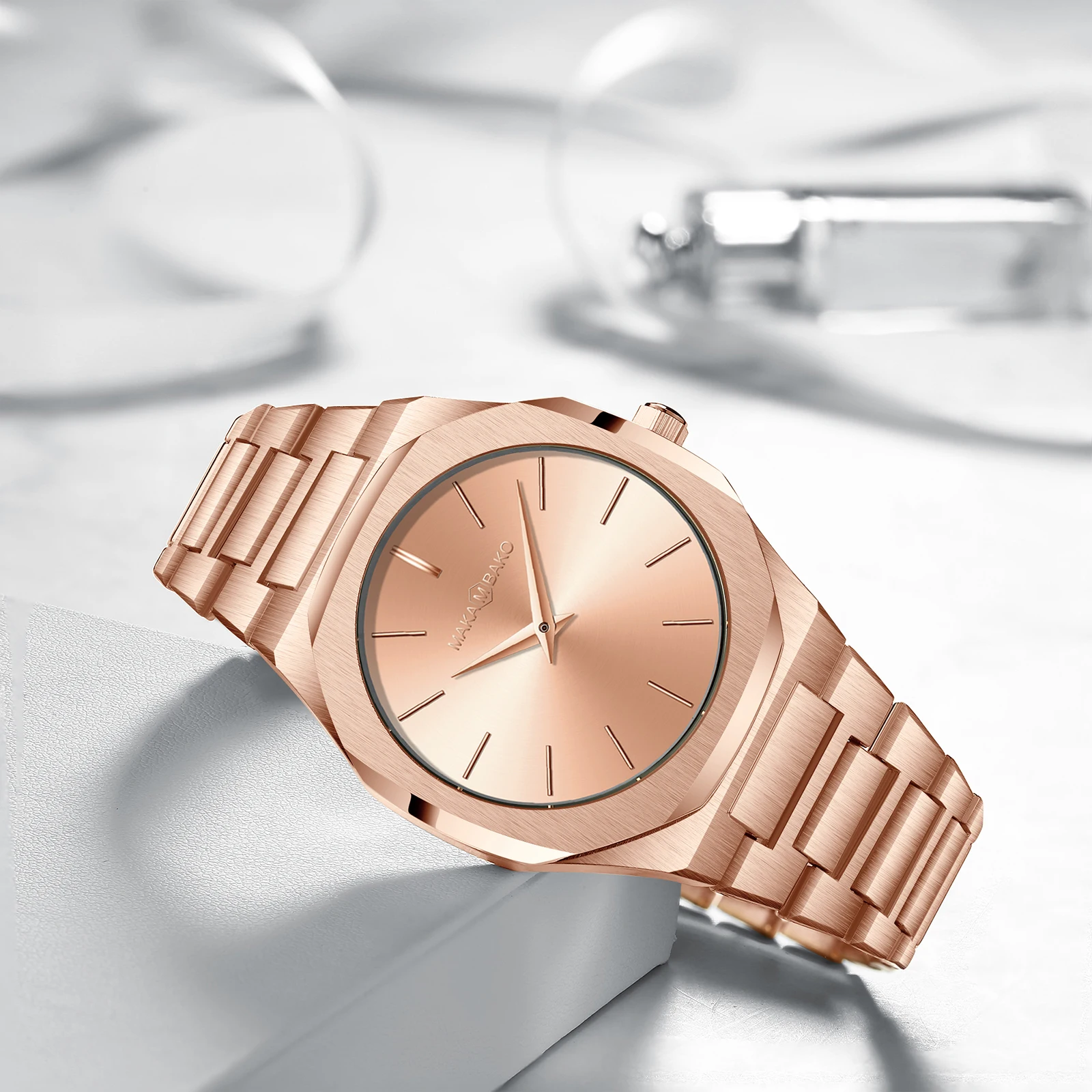 Женские Водонепроницаемые часы из нержавеющей стали Топ люксовый бренд 2020 новые