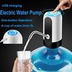 USB-насос для бутылок с водой, автоматический Электрический диспенсер для воды, помпа с автоматическим переключателем, товары для дома