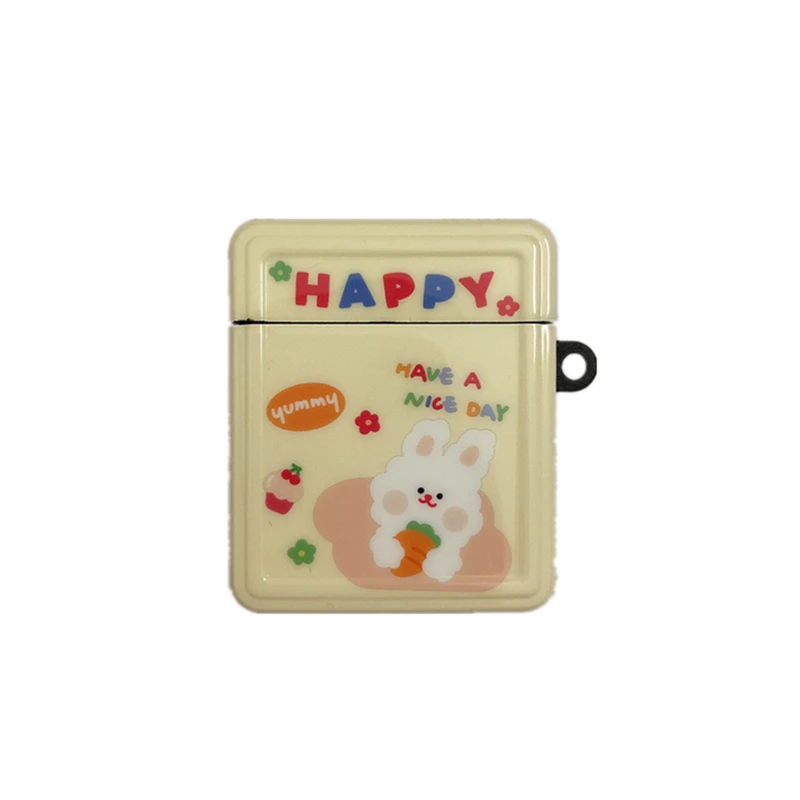 

Cute Cartoons Cows Bear Rabbit For Airpods Case Silicone Cover For Airpods Pro 3 2 1 Case Earphone 3d Headphone Case Protective