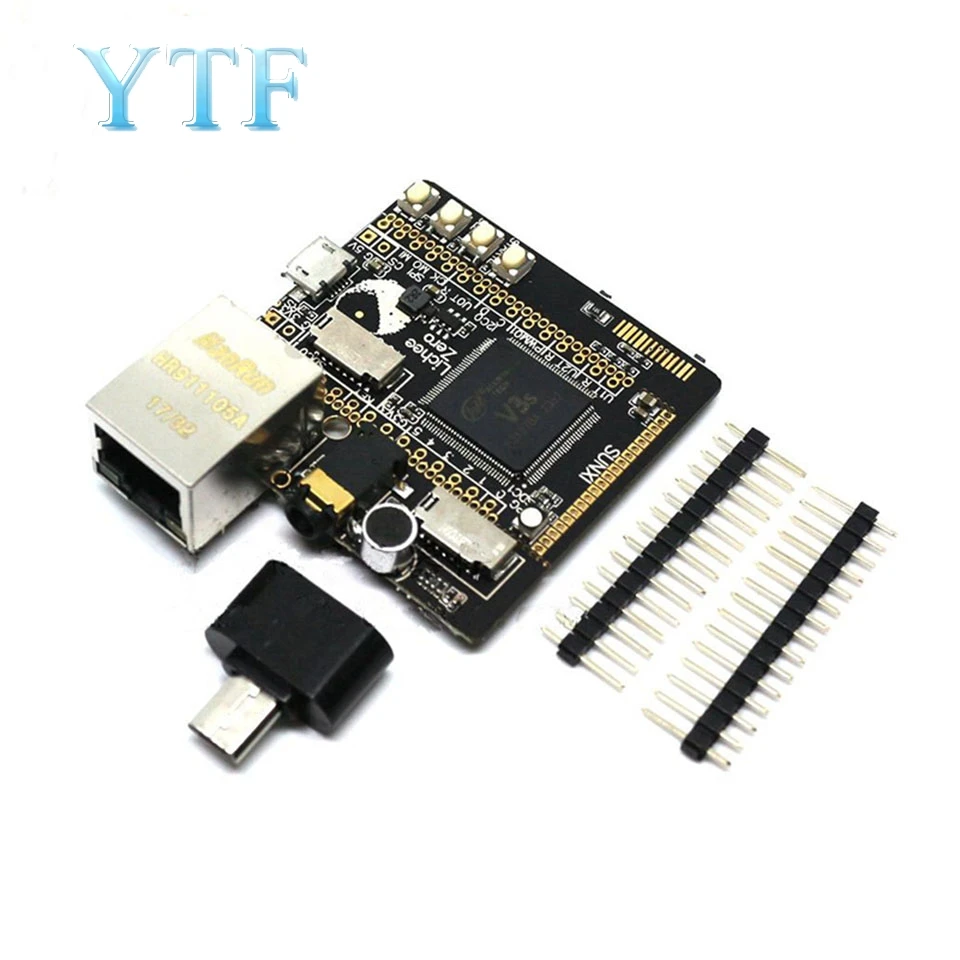 Zero LicheePi Zero Raspberry Pi V3S макетная плата 16 м флэш-версия IOT Интернет вещей - Цвет: Zero extended