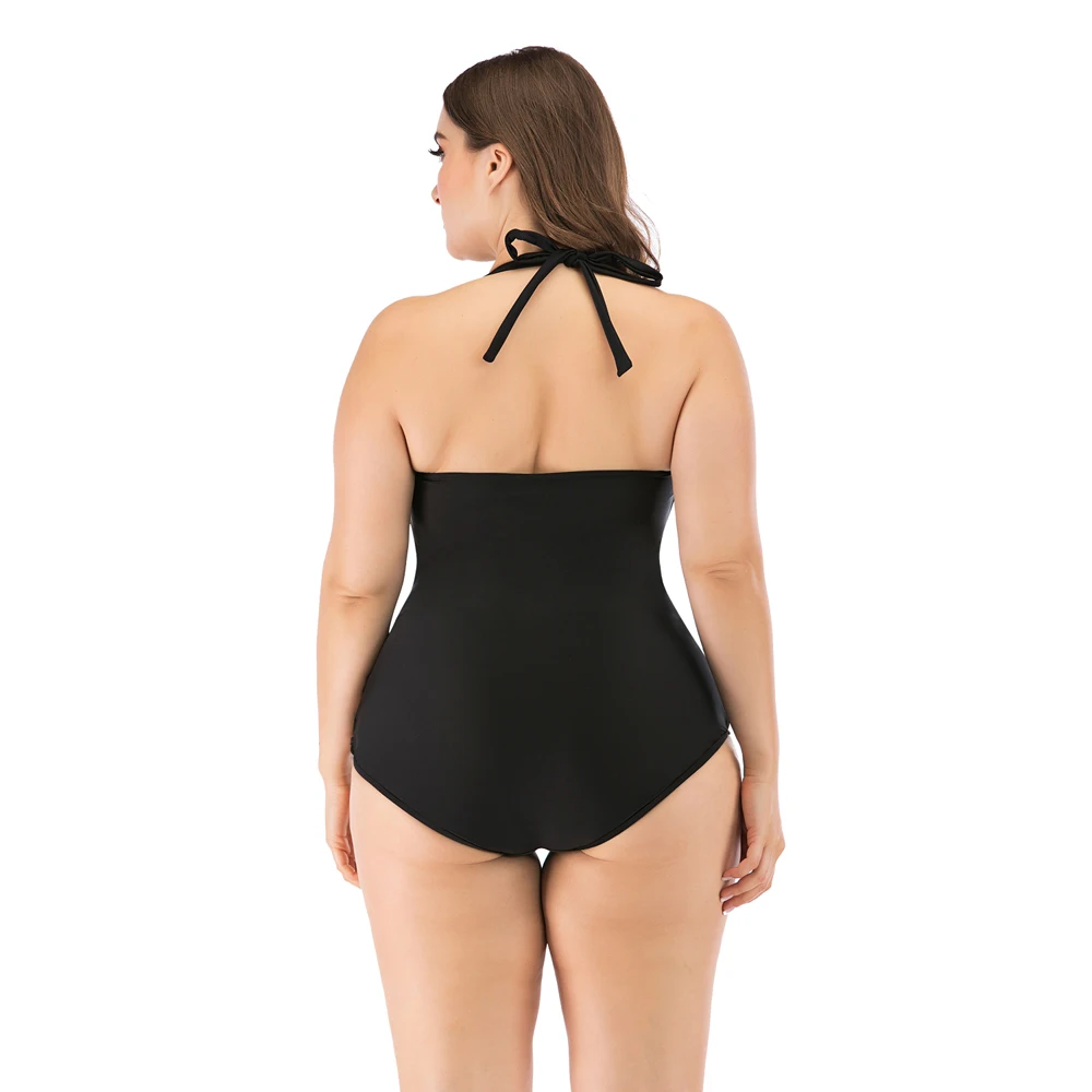 2021 женские Плавание одежда размера плюс Одна деталь костюм больших размеров для