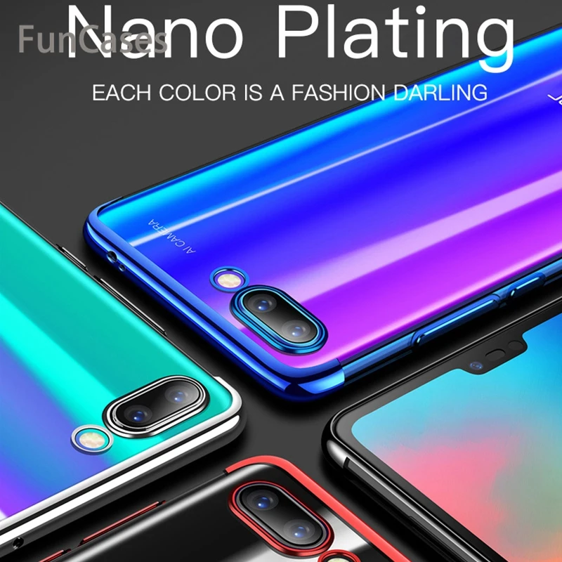 Чехол с покрытием для Honor 10 светильник 9 Lite 8 Pro 7A 7C 6C Note Play Мягкий ТПУ чехол huawei 8X 7X 8A