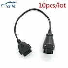 10 шт.лот для B * enz с 16 Pin на 38 Pin OBD 2 Адаптерный кабель для Mer * cedes 38Pin соединитель MB 38 Pin OBD2 OBDII диагностический кабель
