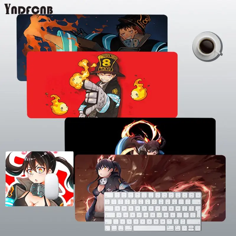 YNDFCNB Fire Force новые поступления красивый Аниме Коврик для мыши коврик Размер Cs Go LOL