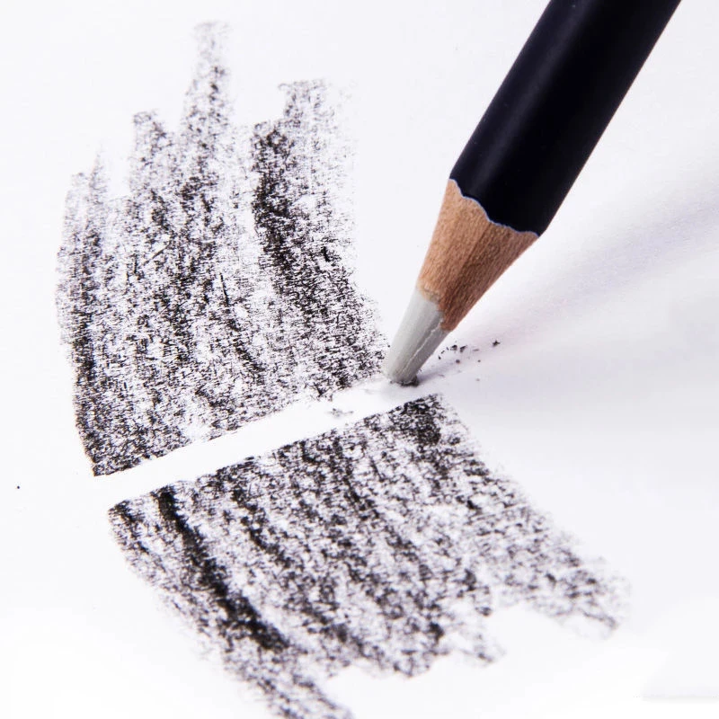 Goma de borrar en forma de bolígrafo, borrador de arte para resaltar, diseño de pluma, dibujo,