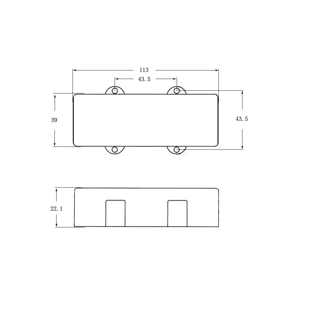2 штуки без отверстия 5 насадок для электрической замены баса | Спорт и