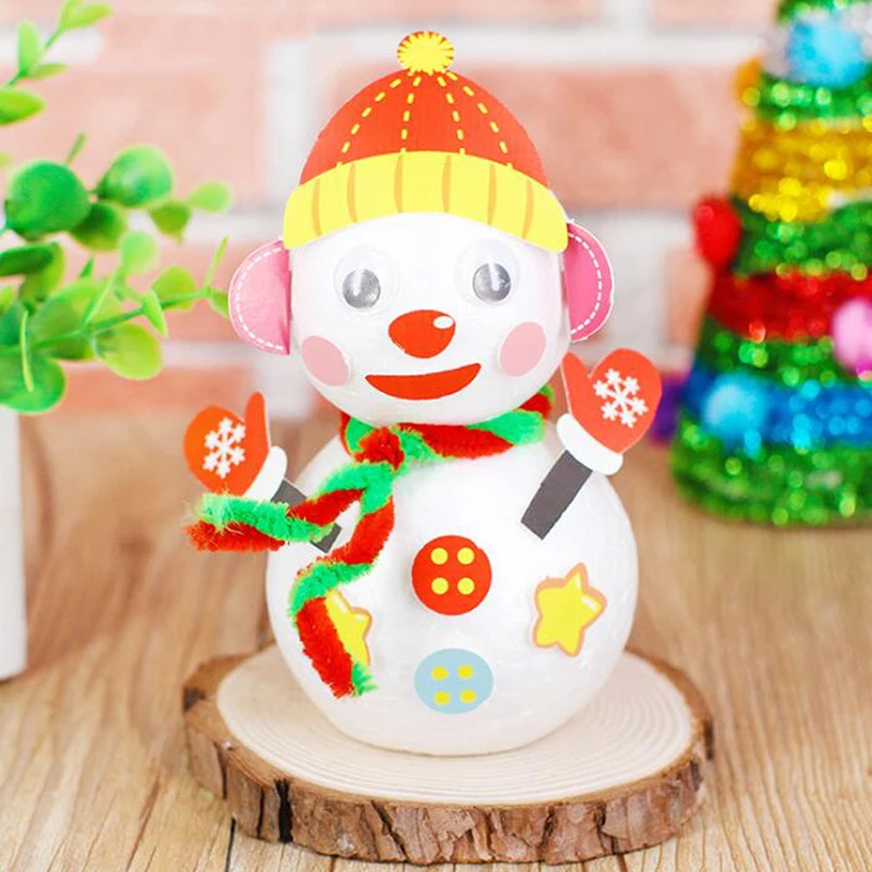 Новый детский инструмент для раннего обучения Рождественский Снеговик ручная