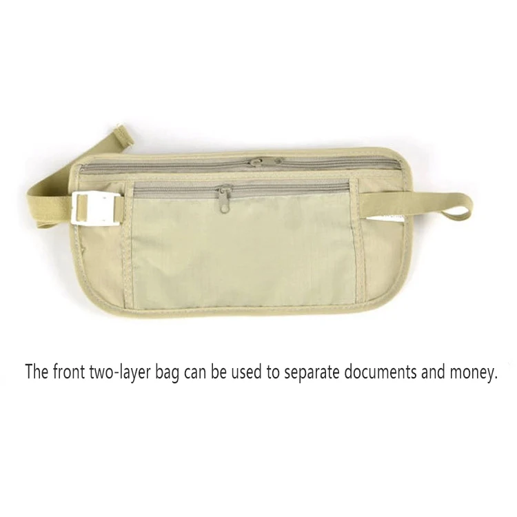 Спортивная поясная сумка для бега с защитой от кражи уличный дорожный кошелек