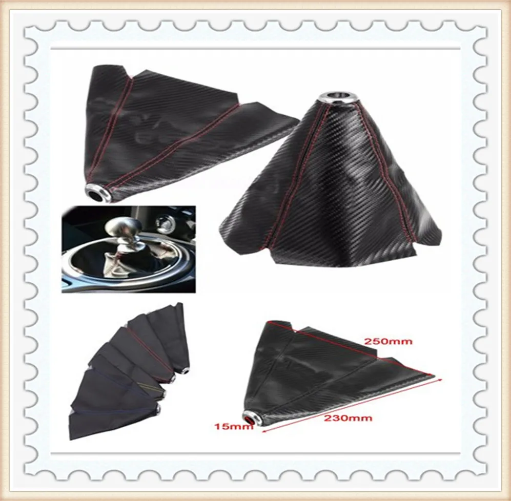 Рычаг переключения передач из волоконной кожи автоматический переключатель для