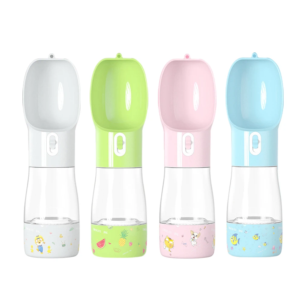 

Portable Pets Water Bottle Puppy Dogs Cats Outdoor Feeder Bowl Pets Outdoor Travel Drinking Multifunction Dog Food Water Feeder