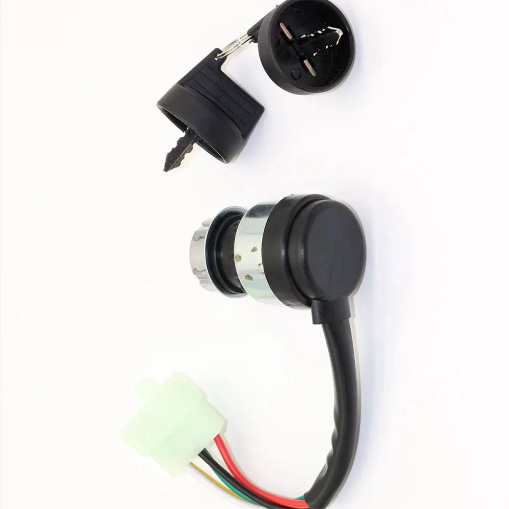 Электрический дверной замок для мотоцикла 5 проводов переключатель ключа