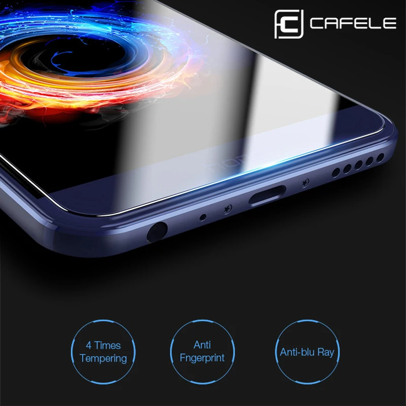 CAFELE защита для экрана Huawei Honor 8 9 10 V10 20 V30 Pro 2.5D Закаленное стекло ультра тонкая