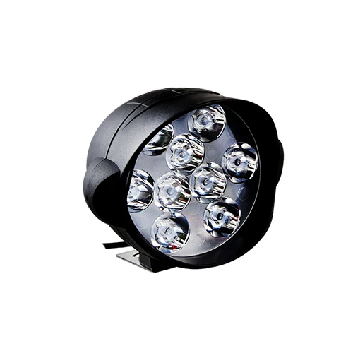 1pc lamp 1 шт. светодиодный рабочий свет мото фара 9 светодиодный s 18 Вт Светодиодный прожектор мото rcycle 1800LM скутер Противотуманные фары Мото Аксессуары свет 12 В - Цвет: 1pc lamp