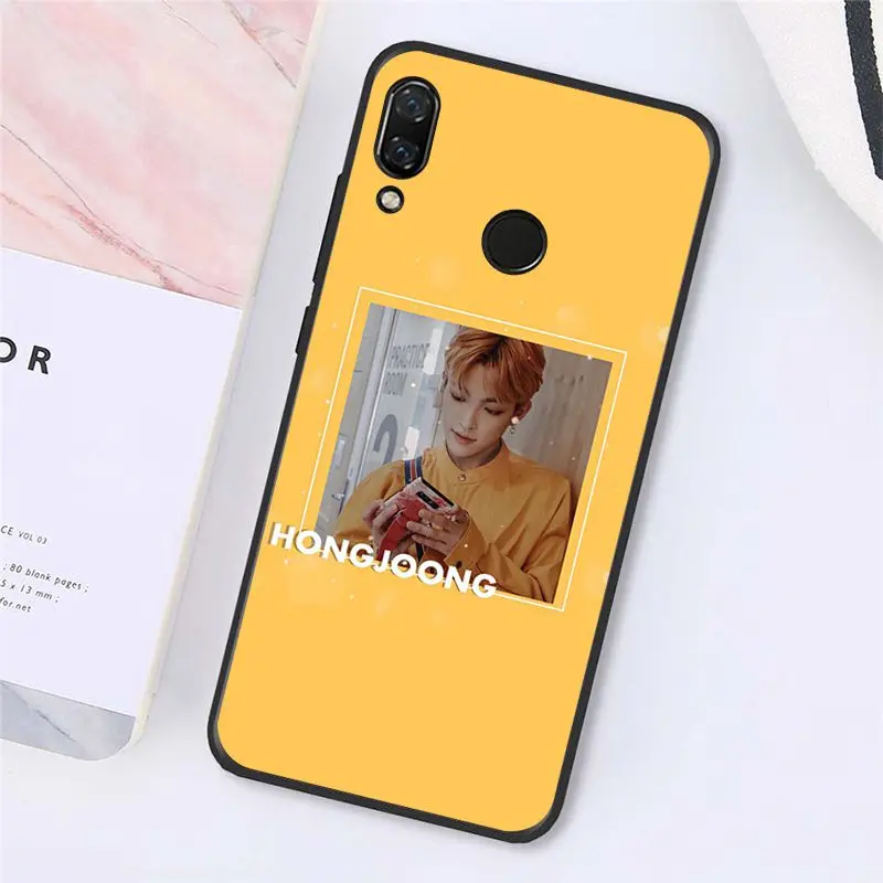 Чехол для телефона Maiyaca ATEEZ HongJoong SeongHWA Xiaomi Redmi4X 6A 9 8A note pro 5Plus Note4 Note5 7 Note6Pro 8T|Бамперы| |
