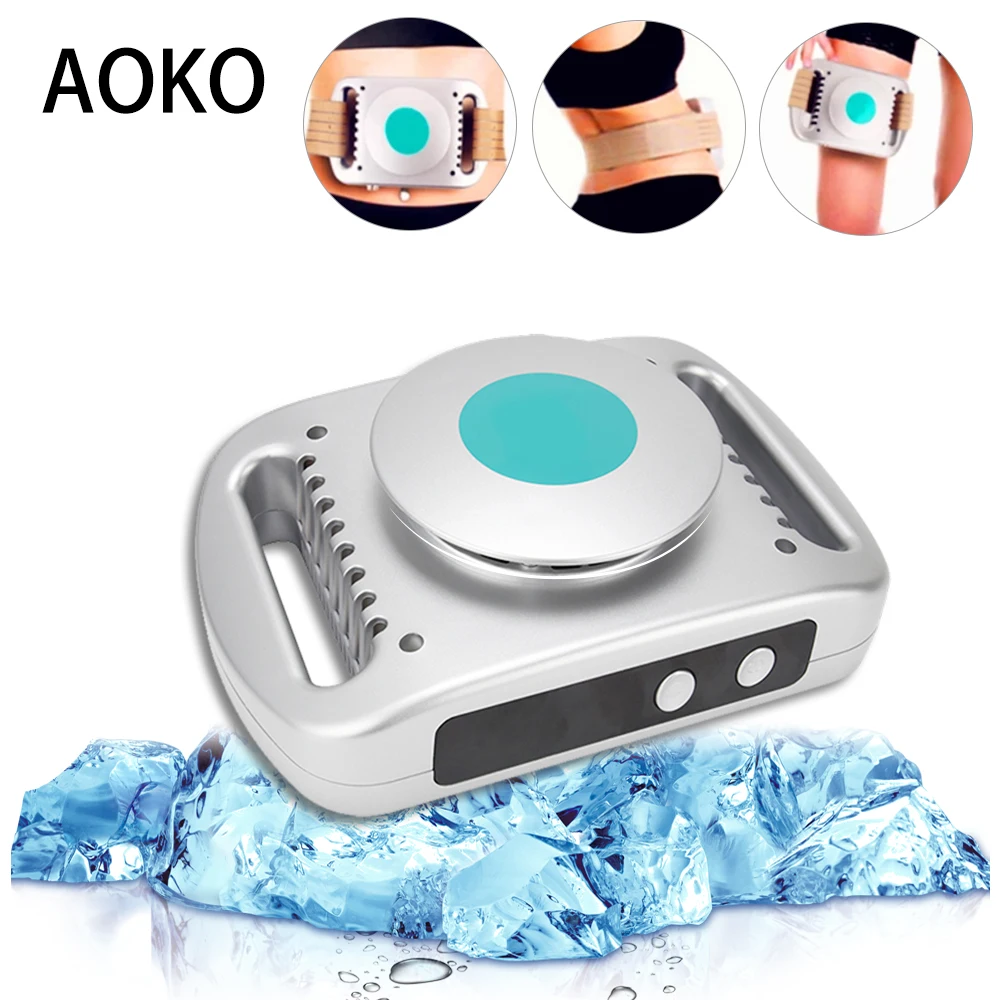 AOKO Fat Freeze Body Slimming Machine Weight Loss Fat Freezing Machine Anti Cellulite Dissolve Fat Cold Therapy Body Massager