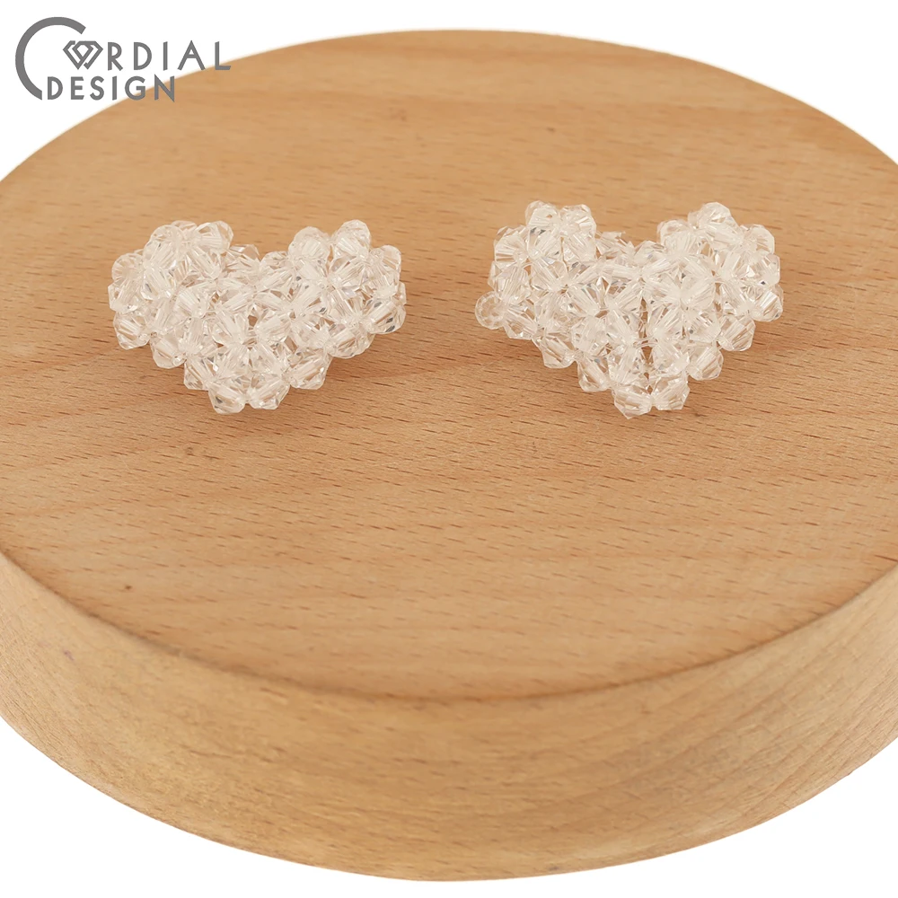 

Cordial Design 30Pcs 26*27MM Jewelry Findings & Components/Charms/Heart Shape/Hand Made/Pendant/DIY Making/Earrings Accessories