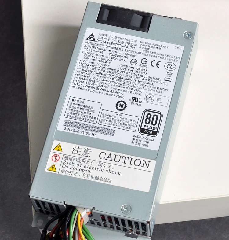 Маленькая золотая медаль для Delta Power 400 Вт 1U 80 DPS-400AB-12A все в одном Flex | Компьютеры и