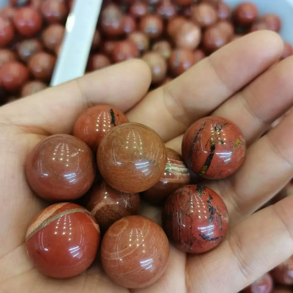 

Natural Clear White Crystal Quartz Beads Ball Lucky Gift Energy Reiki Healing Collection