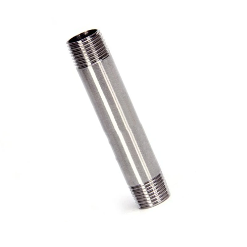 1/8 &quot1/4&quot 3/8 &quot1/2&quot 3/4 &quot1&quot BSP наружная резьба Длинный ниппель 304 фитинги из