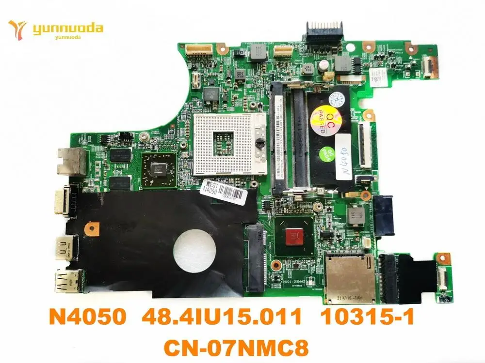 Оригинальная материнская плата для ноутбука DELL N4050 48 4iu15. 011 10315 1 CN 07NMC8