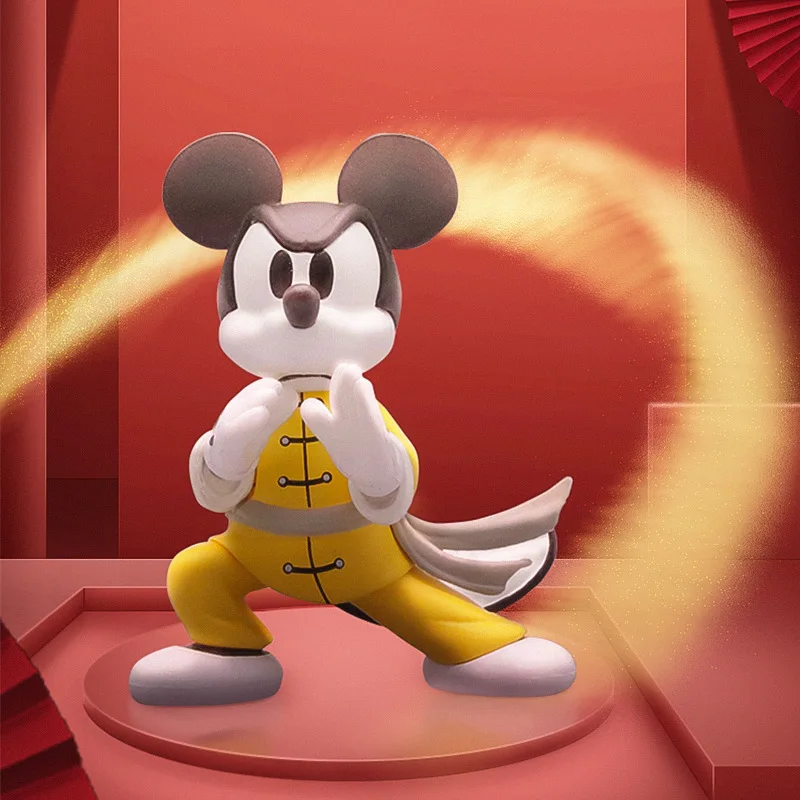 Disney Wulin Migu поколение кунг-фу Микки Серия Маус потайная коробка Модный милый