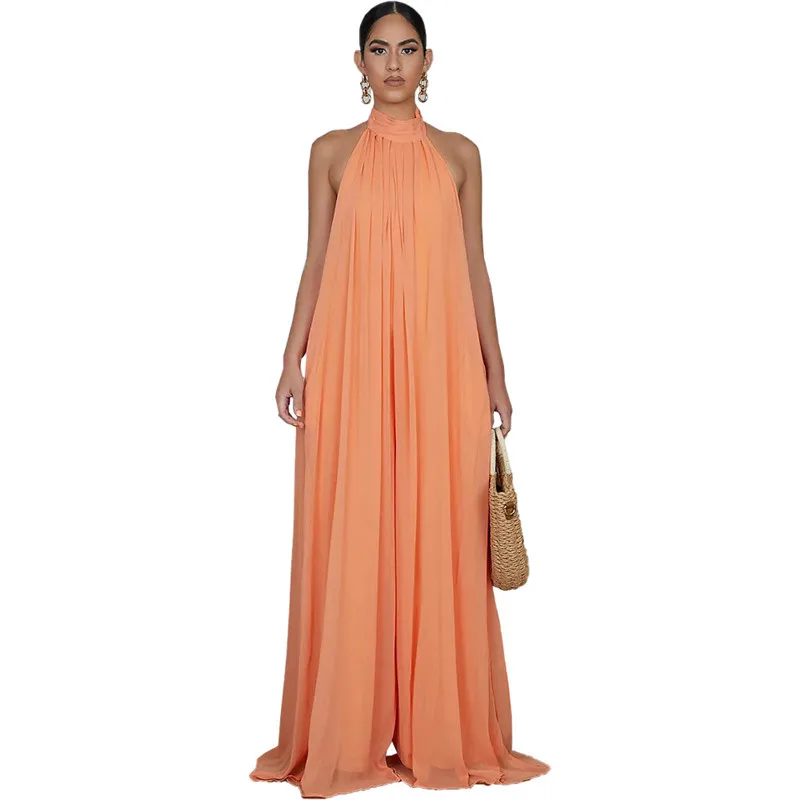 Сетчатое Сексуальное Женское Платье Летнее Длинное Вечернее с открытой спиной